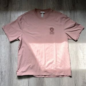 Floral “Slow Grow” Oversized T-Shirt